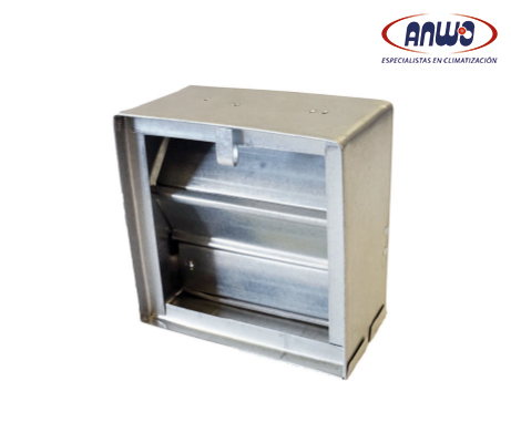 TEMPLADOR CORTAFUEGO 70x70CM COMPUERTA VERTICAL CON RESISTENCIA 1.5HORAS